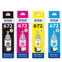 爱普生（EPSON） T6721原装墨水适用L360/L310/L1300/L380-5 墨仓式打印机墨水T672黑色