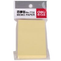 得力（deli）7732百事贴(便利贴)76*51mm(100张) 即时贴 N次贴 便条纸