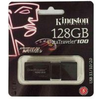 128g 金士顿（Kingston） DT 100G3 128GB USB3.0 （黑色）U盘  高速车载U盘 黑色