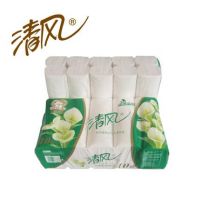 清风 B01B三层平纹长卷无芯卷纸-100克 卫生纸 草纸