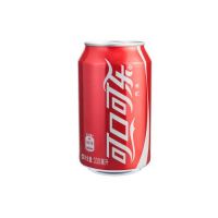 可口可乐(Coca-Cola) 330ml(听装)六连包(24罐/箱)