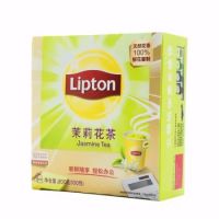 Lipton立顿茶包 茉莉花茶200g 袋泡茶包 2g*100袋/盒装 下午茶包