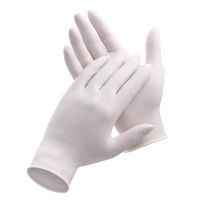 加厚一次性乳胶手套 一次性手套 防护手套 乳胶手套 tg